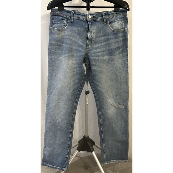 Pilcro Denim - Anthropologie Pilcro Distressed Denim Jeans size 31